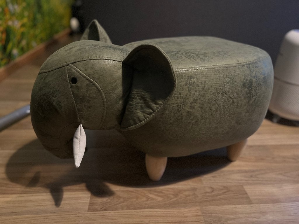 Kwantum olifant, Huis en Inrichting, Ophalen, Minder dan 50 cm, Rond, Minder dan 50 cm