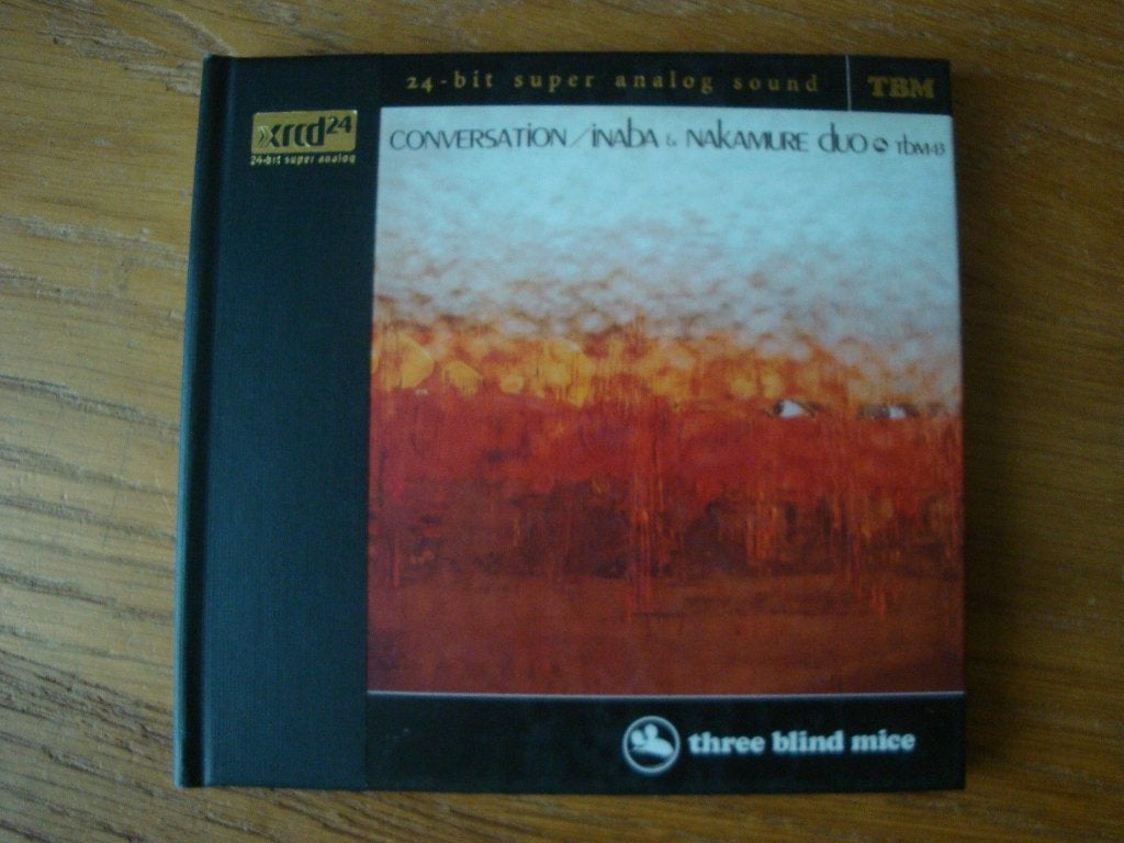 Inaba & Nakamure Duo - Conversation (Jazz) (XRCD 24 BIT ), Ophalen of Verzenden, Zo goed als nieuw, Inclusief boekje, Jazz