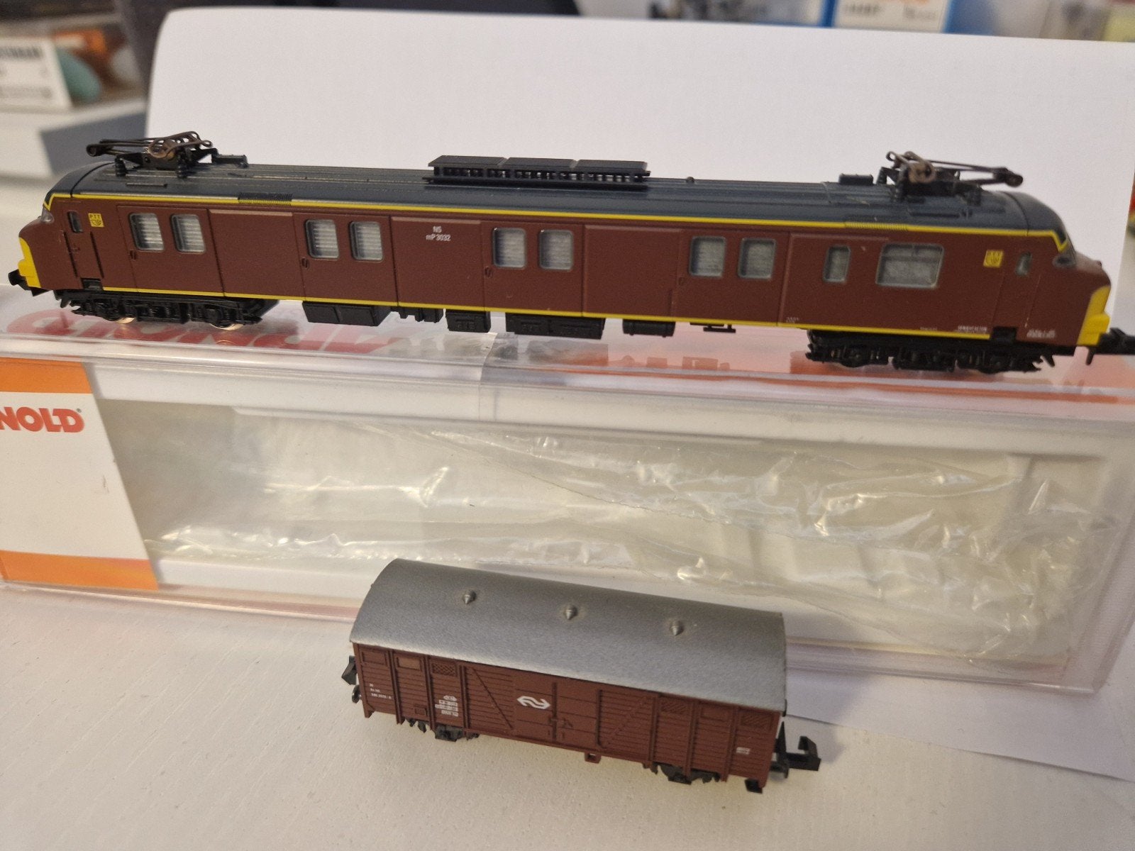 Arnold N Motorpost NS + Wagon NS, Arnold, Treinset, Gelijkstroom, Analoog