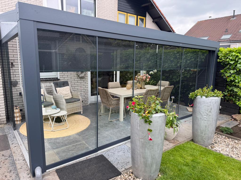 Veranda Screens op Maat – Diverse Kleuren – Luxe  Afwerking, Roystore.nl@gmail.com, 450 cm of meer, Nieuw, Ophalen of Verzenden