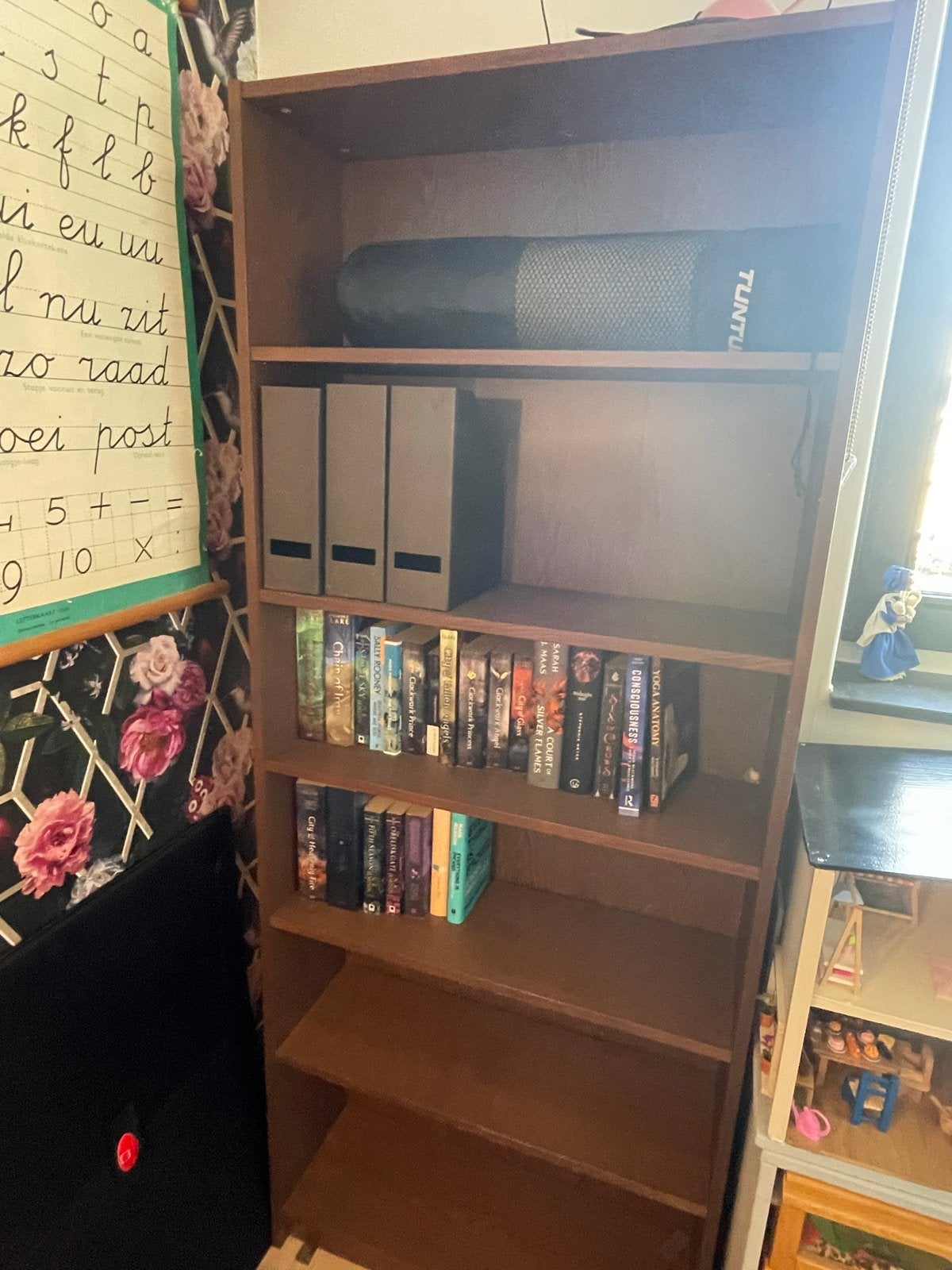 IKEA Billy Boekenkast - Bruin Walnootpatroon, Ophalen, Met plank(en), 200 cm of meer, 50 tot 100 cm