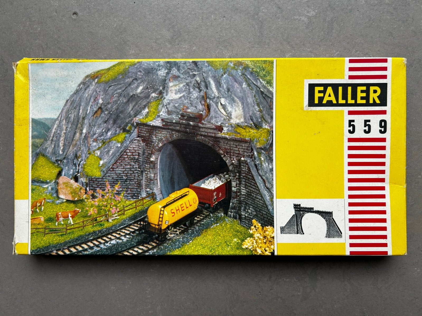 Faller Tunnelingang (559), Hobby en Vrije tijd, Overige merken, Gelijkstroom of Wisselstroom, Brug, Tunnel of Gebouw, Nieuw