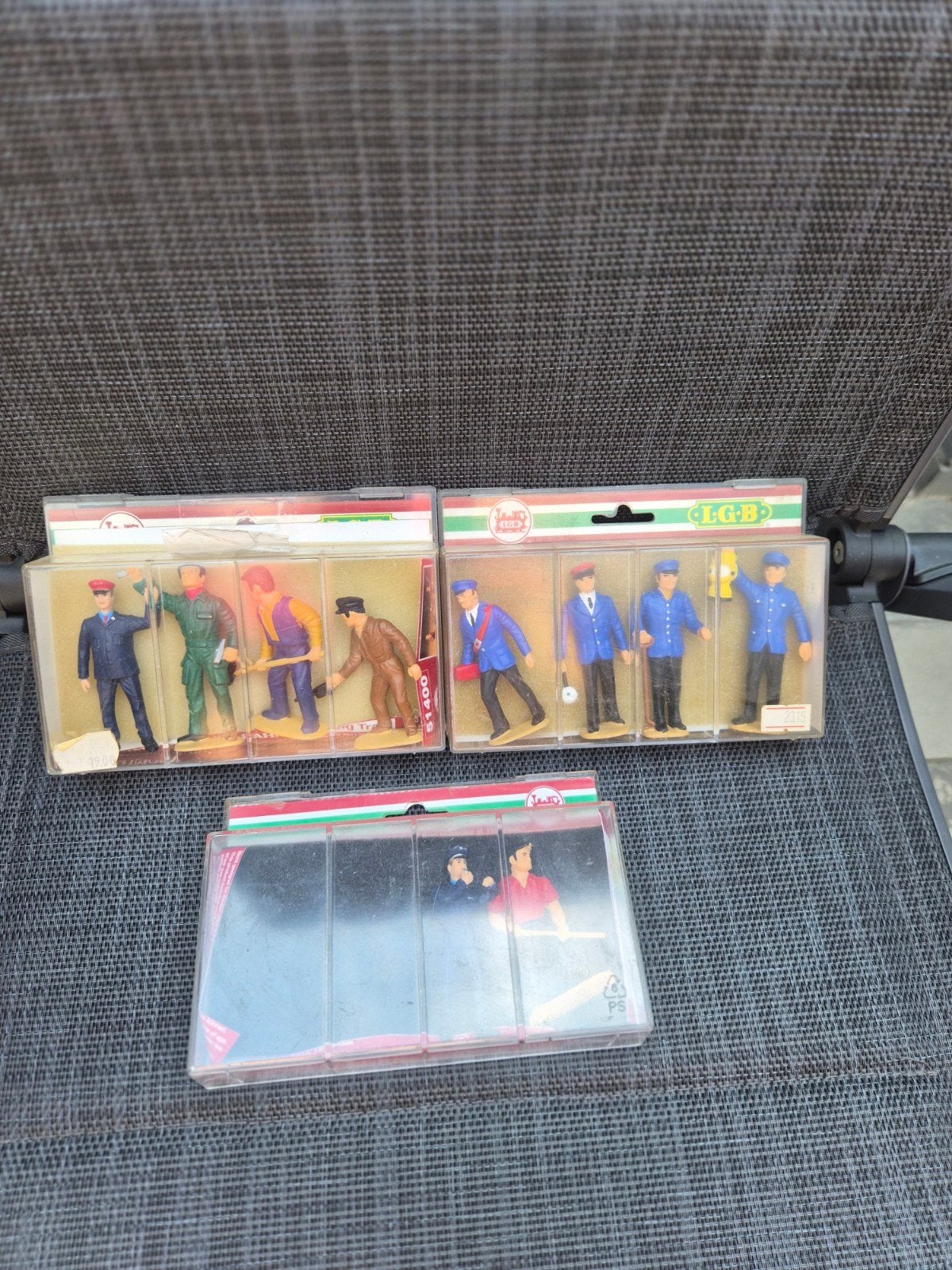 LGB Figuren sets - Spoorwegpersoneel en bouwvakkers, Ophalen of Verzenden