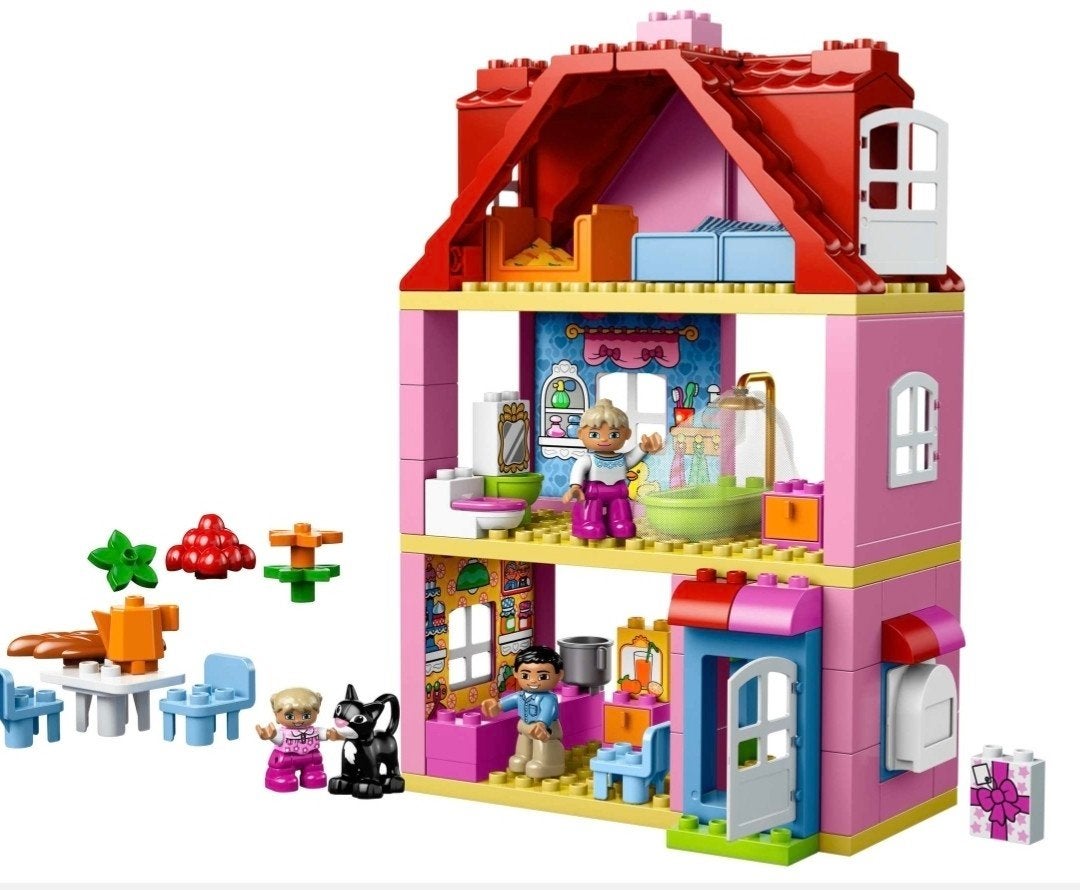 Diverse complete LEGO Duplo sets en grondplaat, Compleet, Ophalen of Verzenden, Zo goed als nieuw, Duplo