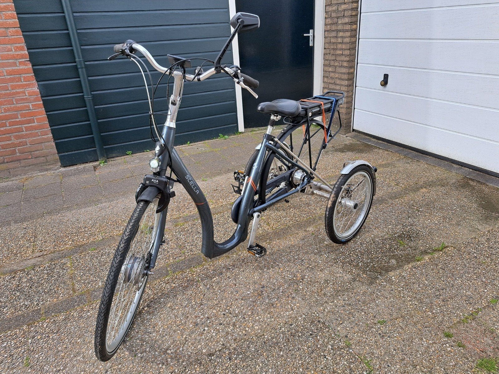Stella Nantes Elektrische Driewieler Fiets - Nieuwst 260km, Fietsen en Brommers, Fietsen | Driewielfietsen, Ophalen, Zo goed als nieuw