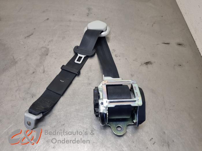 Veiligheidsgordel rechts-achter van een Volkswagen Caddy, Auto-onderdelen, Gebruikt, -, Volkswagen, -