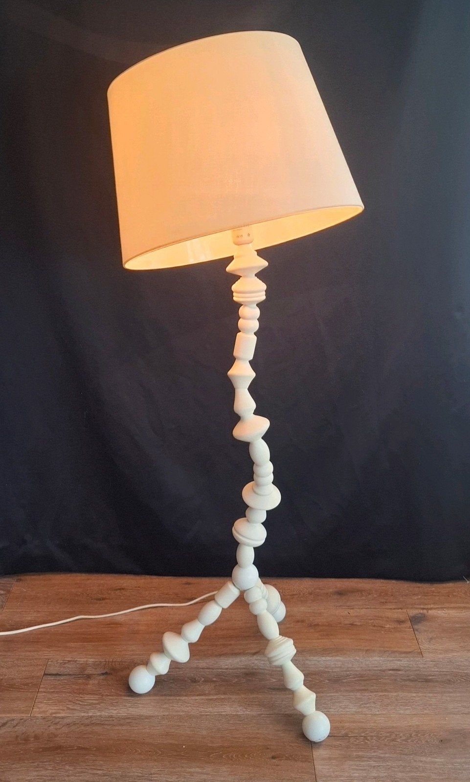 Iconische IKEA PS Svarva Vloerlamp, Ophalen, Gebruikt, Glas, Minder dan 100 cm