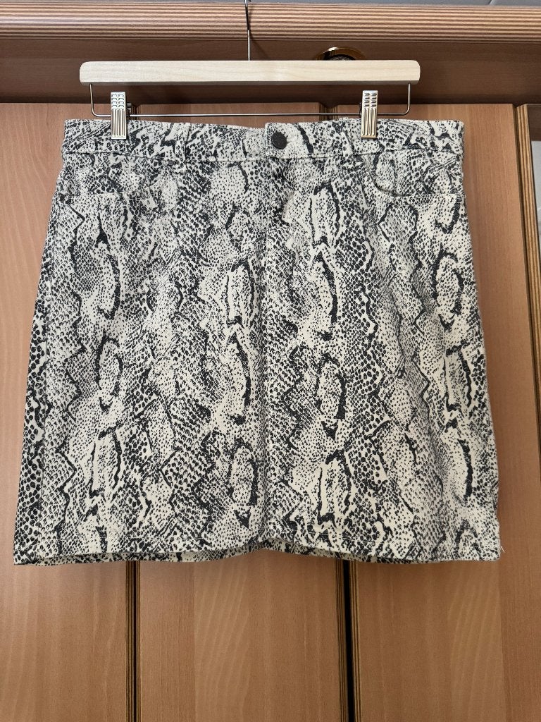 Slangenprint rokje Costes, Beige, Maat 46/48 (XL) of groter, Ophalen of Verzenden, Zo goed als nieuw