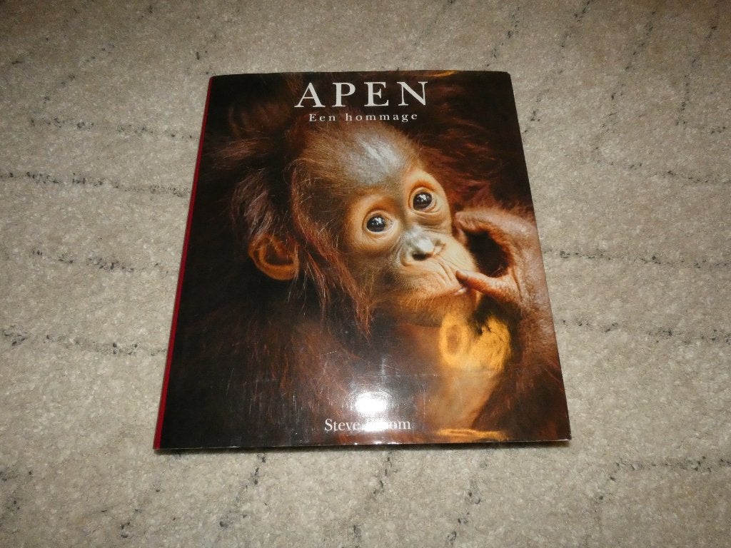Apen, Een hommage, Steve Bloom, Ophalen of Verzenden, Zo goed als nieuw, Overige diersoorten