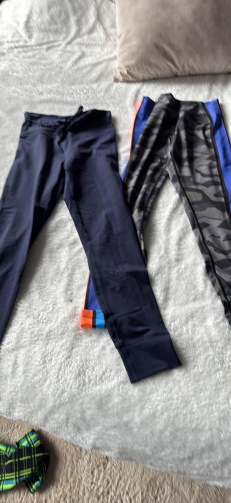 Zumba leggings, Ophalen of Verzenden, Zo goed als nieuw, Zwart, Fitness of Aerobics