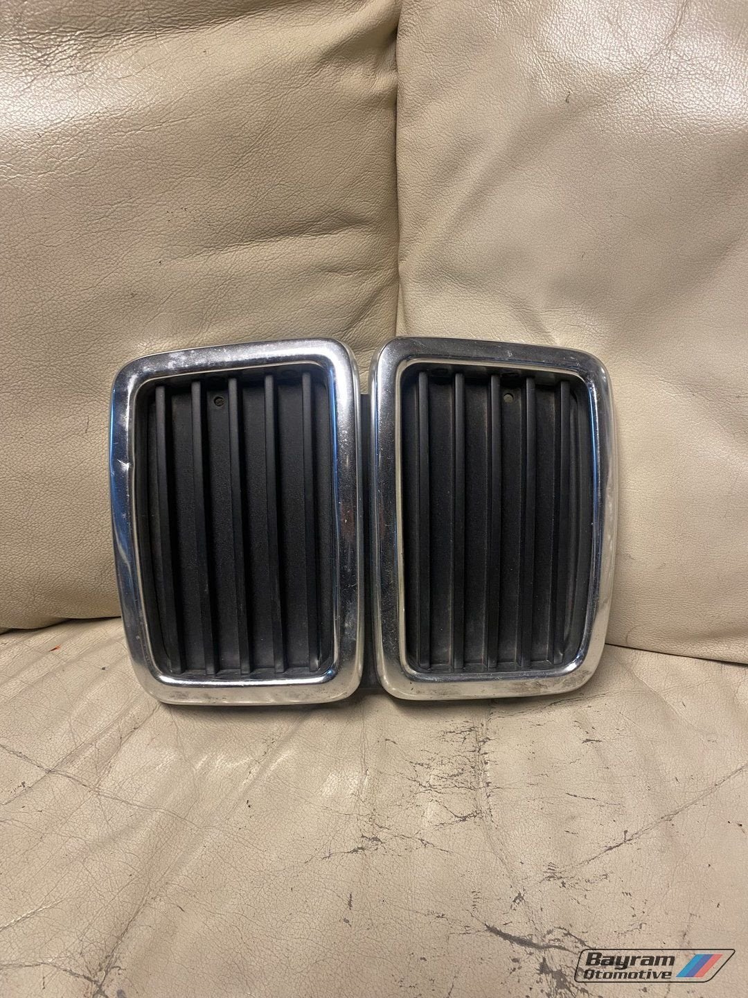 Bmw E23 grille chroom nieren 7-serie 1916509 front, Gebruikt, -, -, Ophalen of Verzenden