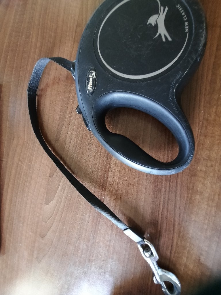 flexi rollijn 8 mtr, Dieren en Toebehoren, Hondenriemen, Ophalen of Verzenden, Gebruikt, Hondenriem