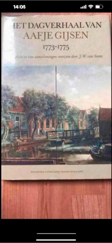 Het Dagverhaal van Aafje Gijsen (1773-1775), Ophalen of Verzenden, 17e en 18e eeuw, Gelezen
