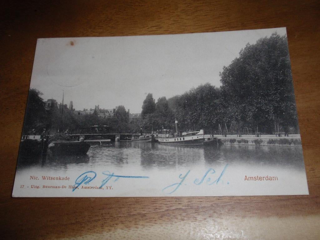 Amsterdam Nic Witsenkade Uitg Buurman de Haas, Verzenden, Voor 1920, Gelopen, Noord-Holland