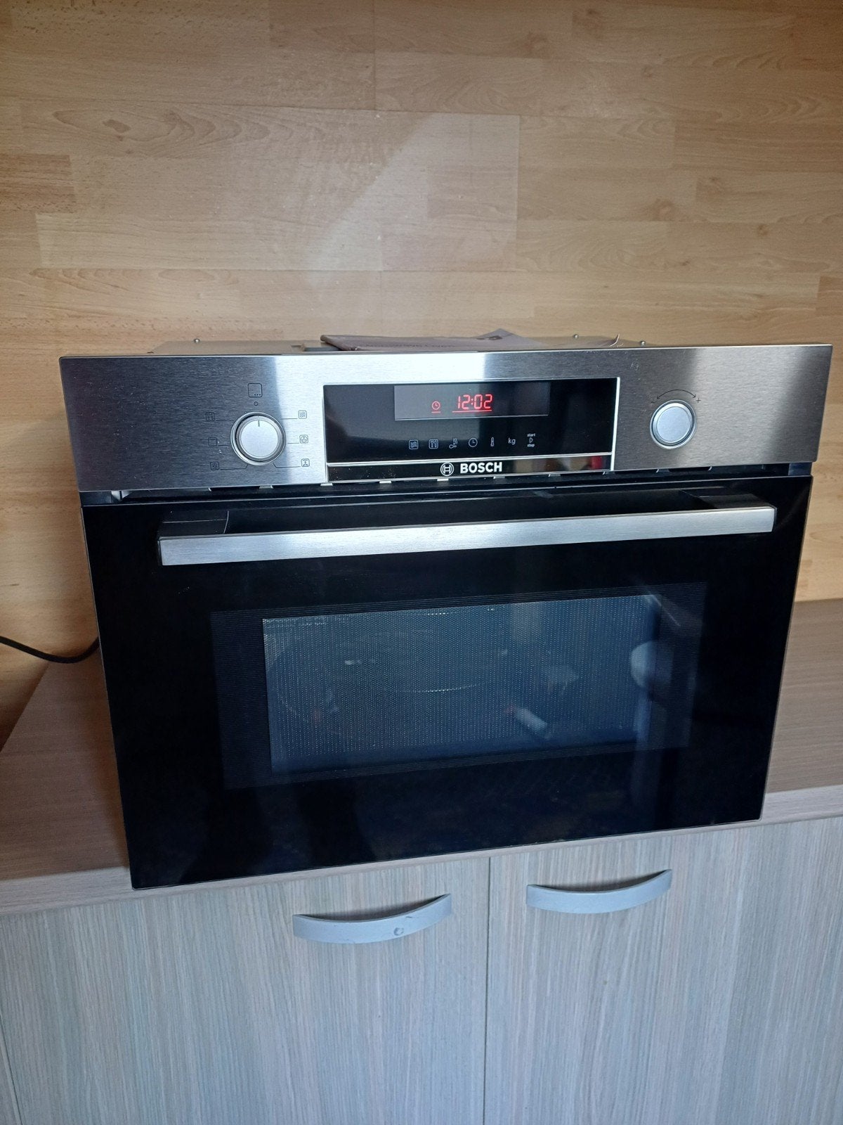 Bosch combi magnetron goed als nieuw, Witgoed en Apparatuur, 45 tot 50 cm, Oven, Hete lucht, 60 cm of meer