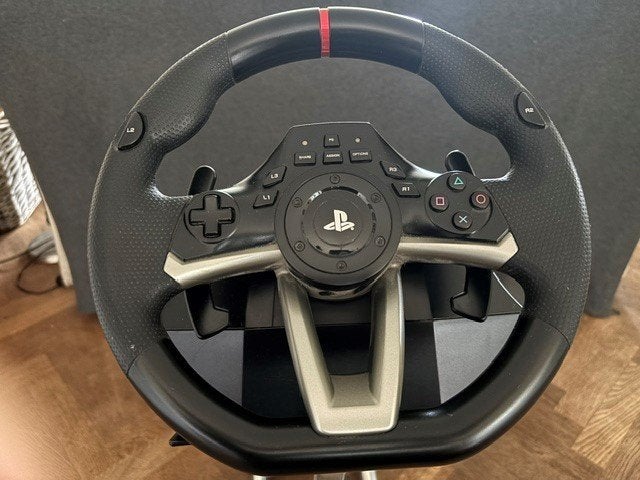 HORI Racing Wheel Apex PS4/PC + Pedalen + Wheel Stand Pro, Ophalen, Gebruikt, Stuur of Pedalen, PlayStation 4