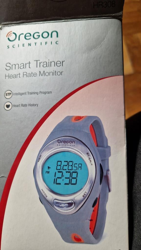 Oregon Scientific Smart Trainer HR308 Hartslagmeter Horloge, Ophalen, Oregon Scientific, Nieuw, Waterdicht