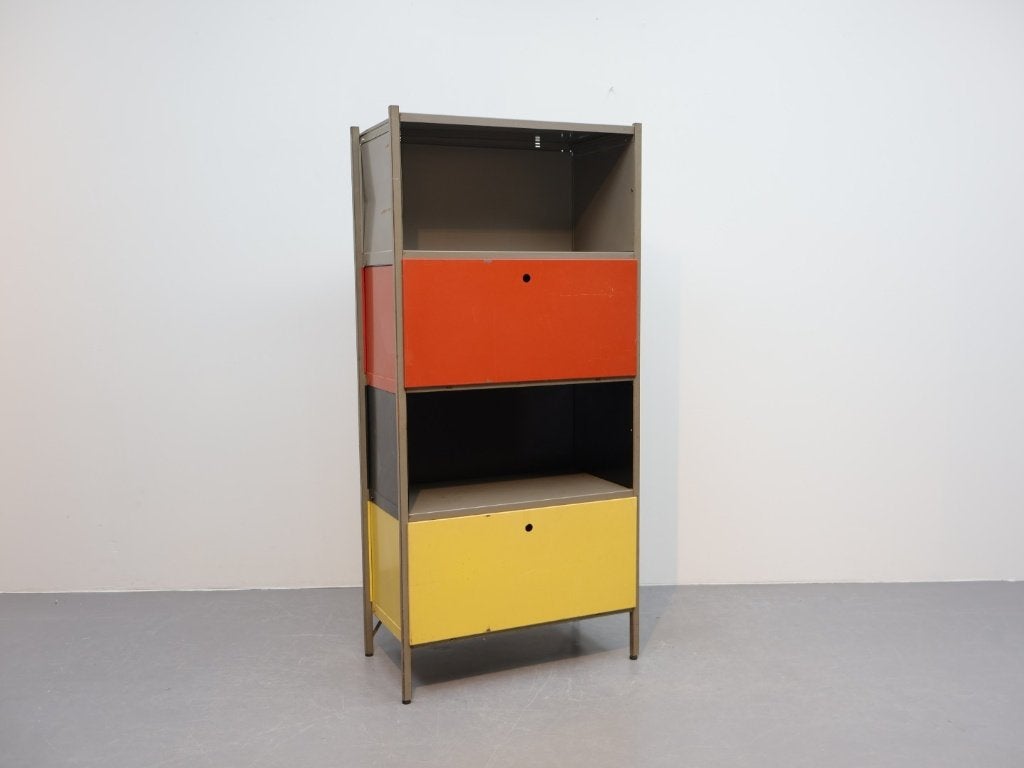 Originele Gispen model 633 Kast Wim Rietveld, Huis en Inrichting, Ophalen, Gebruikt, 100 tot 150 cm, 50 tot 100 cm