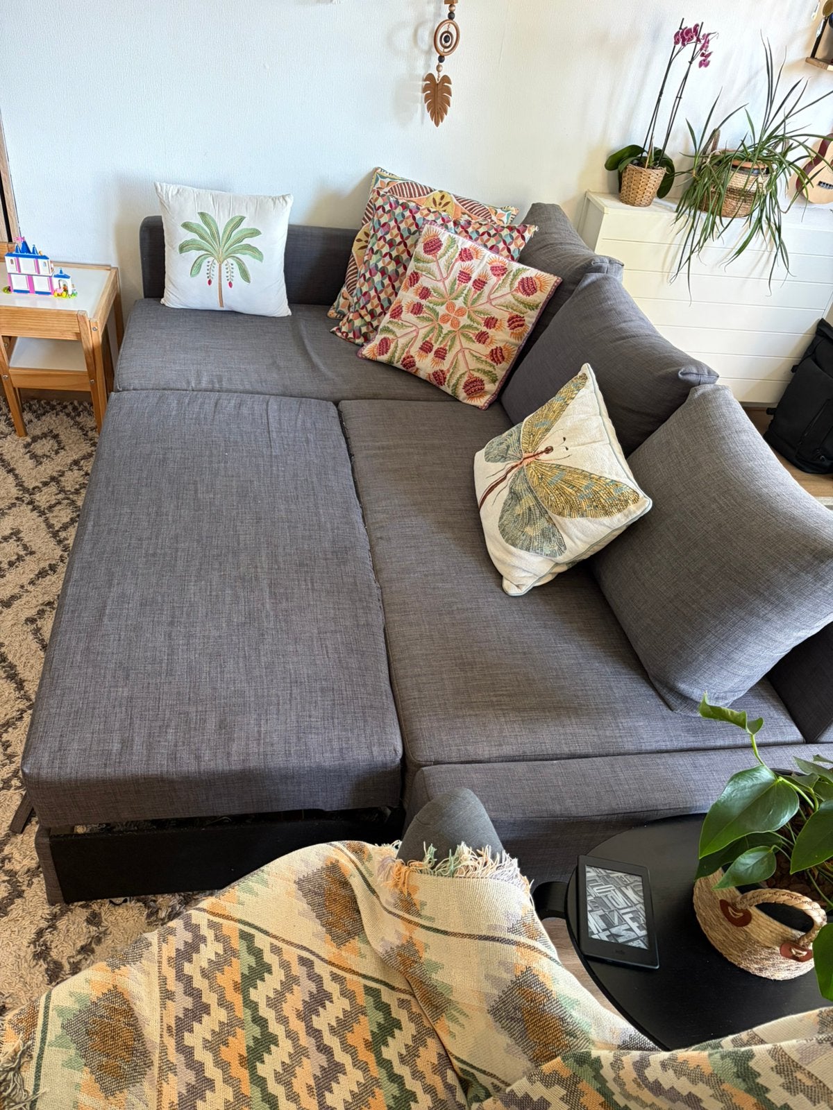 ️ IKEA FRIHETEN Sofa Bed, Ophalen, Zo goed als nieuw, Tweepersoons