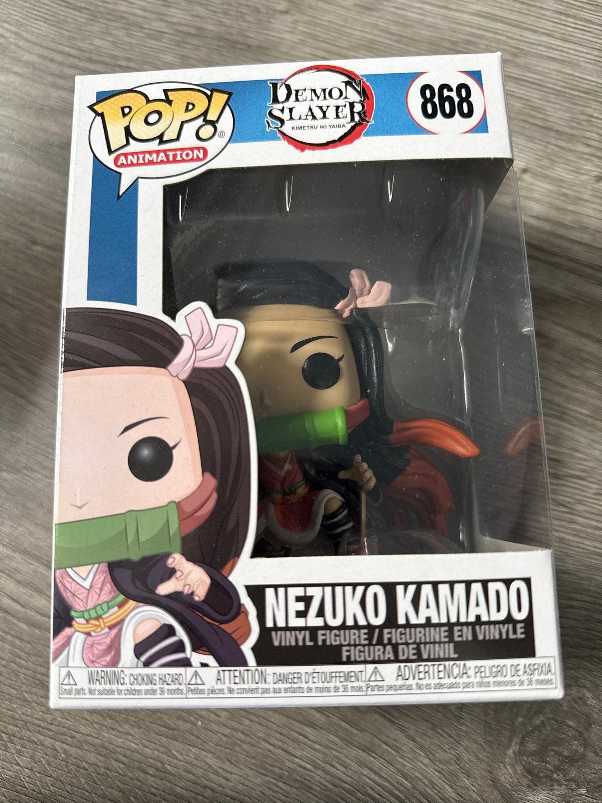 Funko Pop! Demon Slayer Nezuko Kamado #868, Ophalen of Verzenden, Zo goed als nieuw