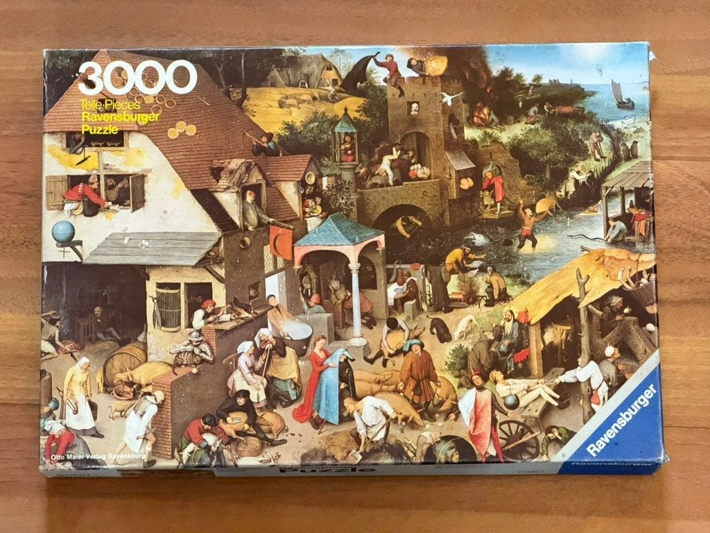 Puzzels: 6000 / 5000 / 3000 / 1500 / 1000, Hobby en Vrije tijd, Ophalen of Verzenden, Meer dan 1500 stukjes, Gebruikt, Legpuzzel