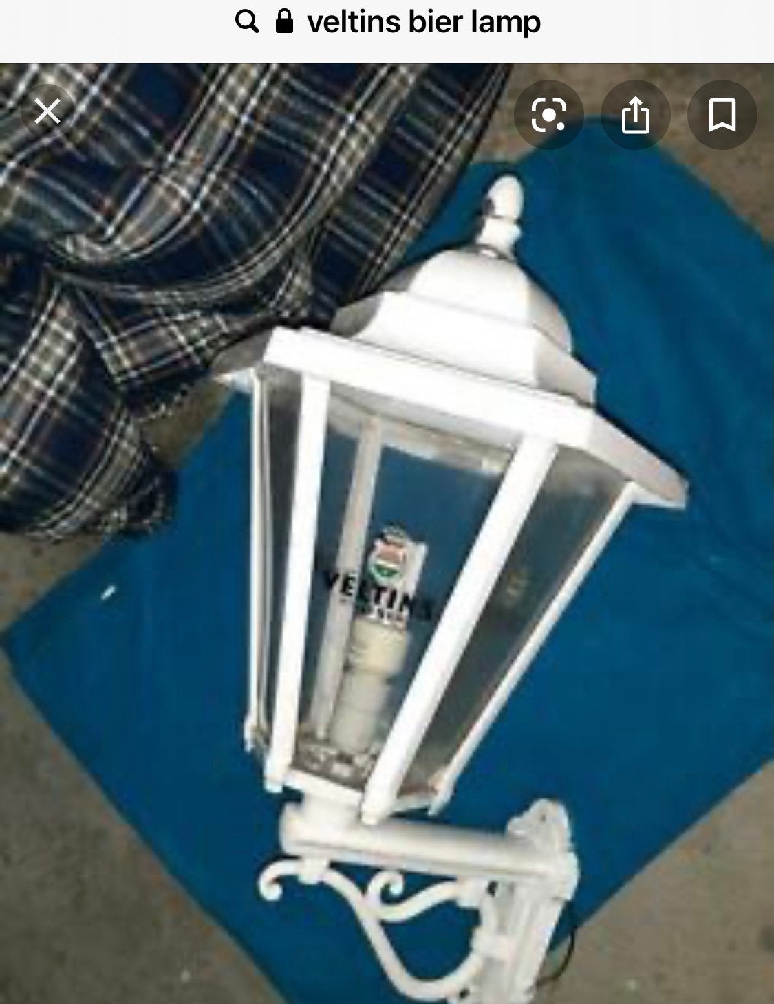 VELTINS buitenlamp.     75 euro, Tuin en Terras, Buitenverlichting, Wandlamp, Ophalen of Verzenden, 50 tot 250 watt, Netvoeding