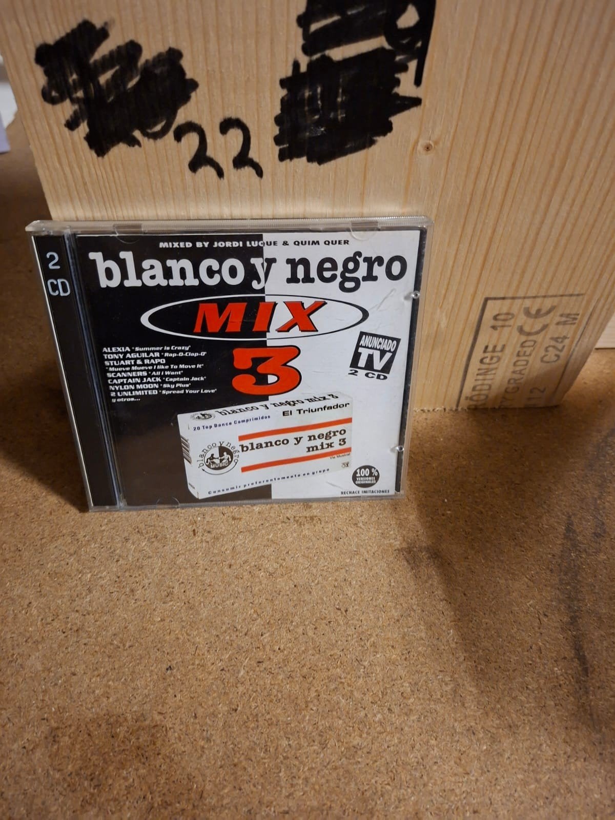 Blanco y Negro Mix 3 - 2 CD Dance Compilatie, Gebruikt, Dance, Ophalen of Verzenden, Verzamelalbum