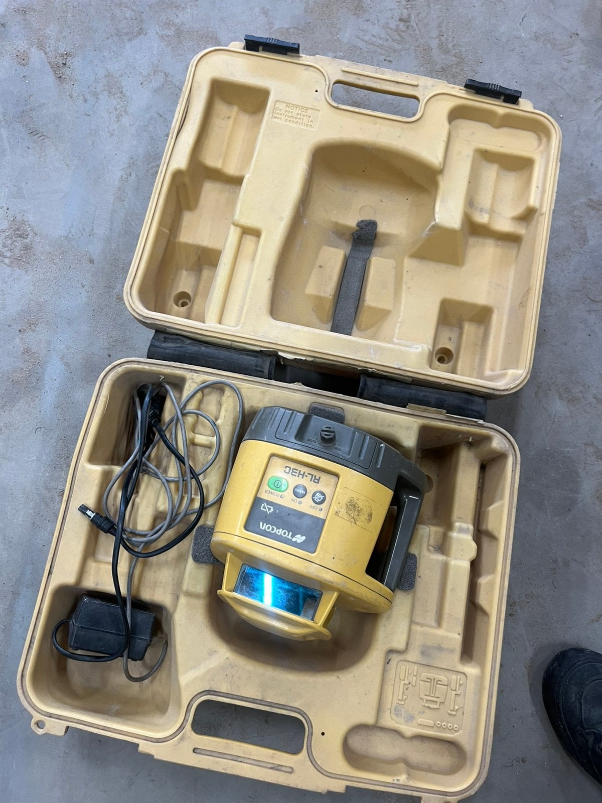 Topcon laser rl-h3c, Doe-het-zelf en Verbouw, Meetapparatuur, Ophalen, Gebruikt, Afstand