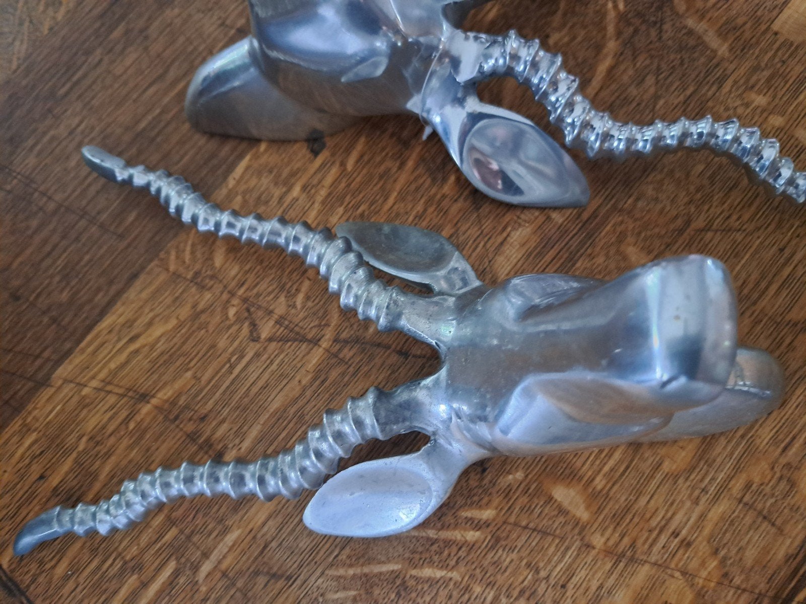 Aluminium herten koppen, Ophalen, Wandhaken, Zo goed als nieuw, Minder dan 100 cm