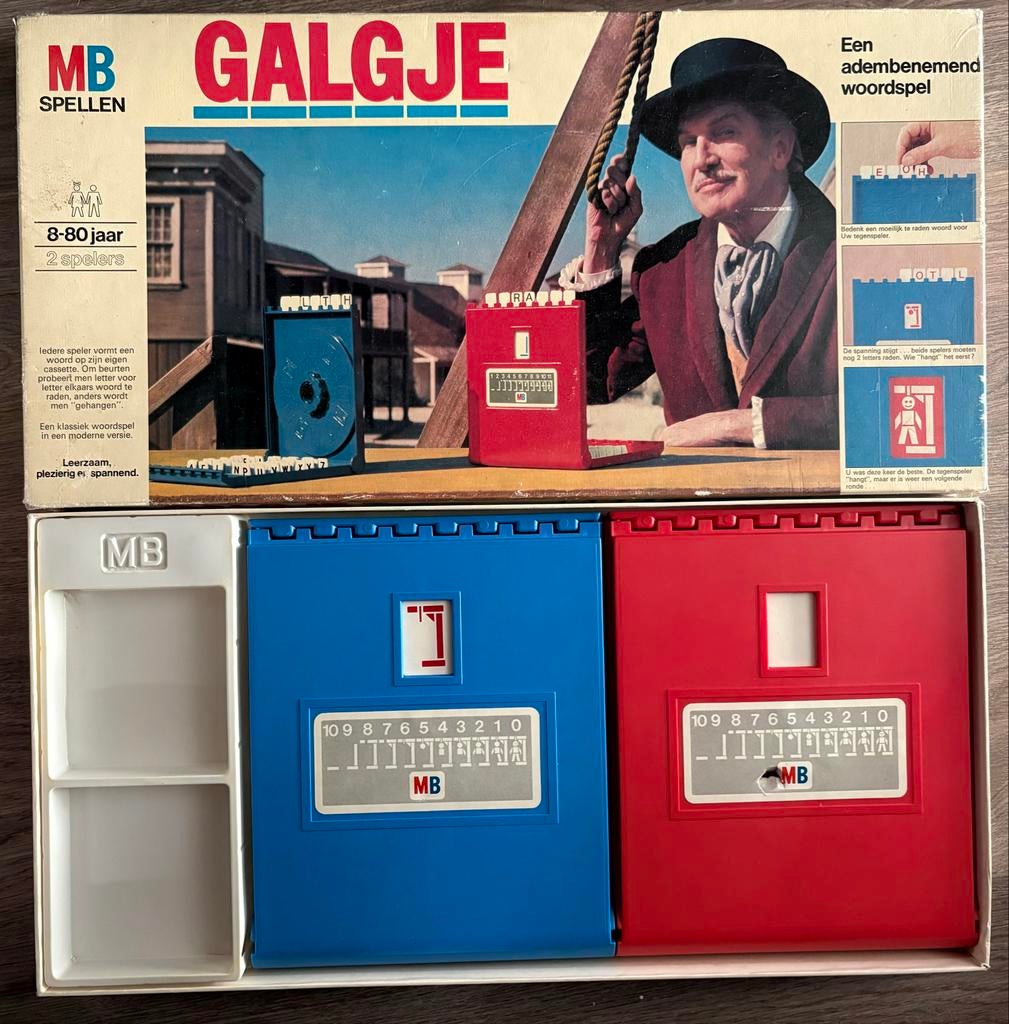 MB Spellen Galgje: Klassiek Woordspel voor 2 Spelers, Een of twee spelers, Ophalen, Gebruikt