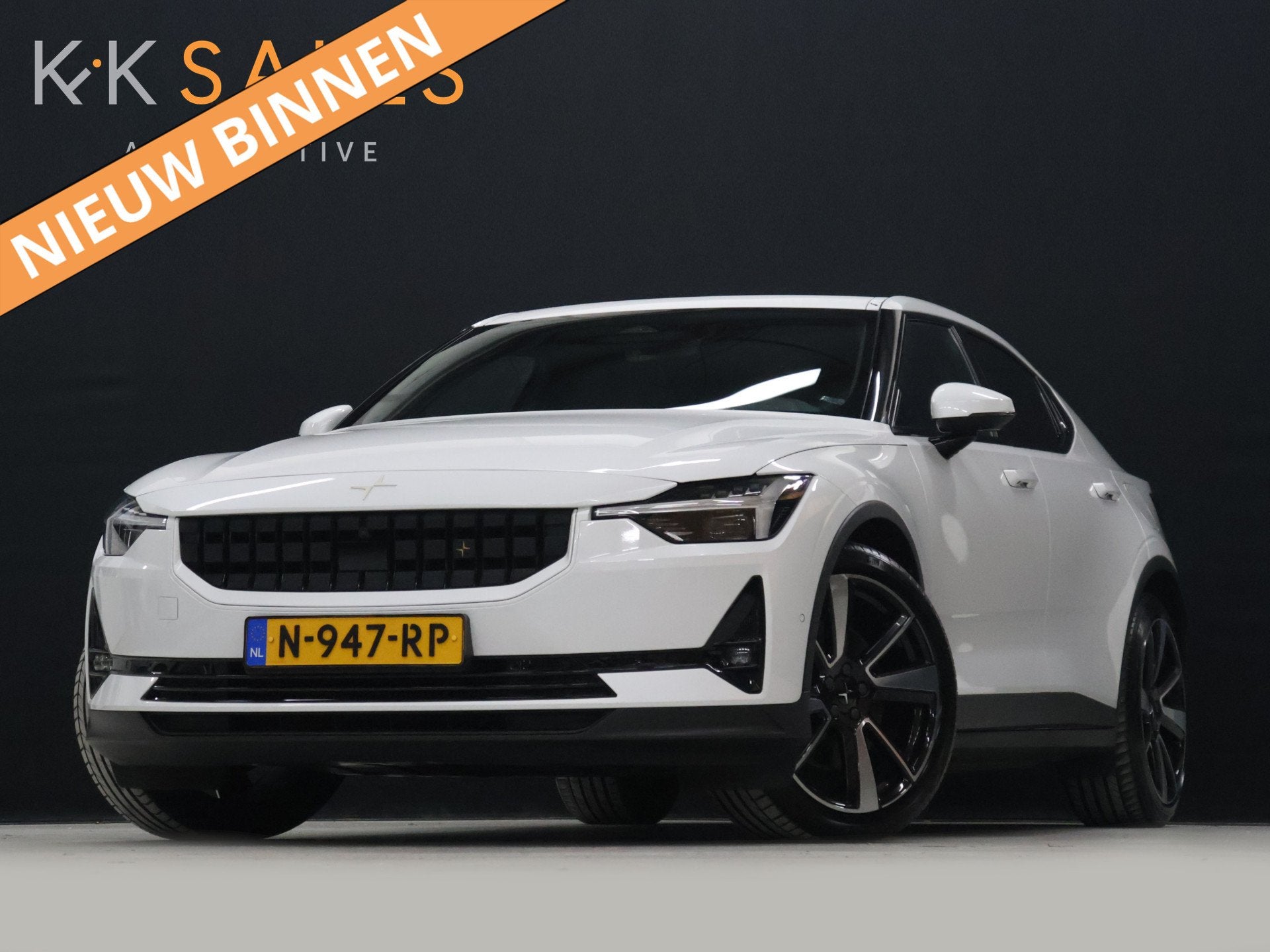 Polestar 2 Long Range Single Motor 78 kWh [TREKHAAK UITKLAPB, Auto's, Stof, Gebruikt, Zwart, 1969 kg