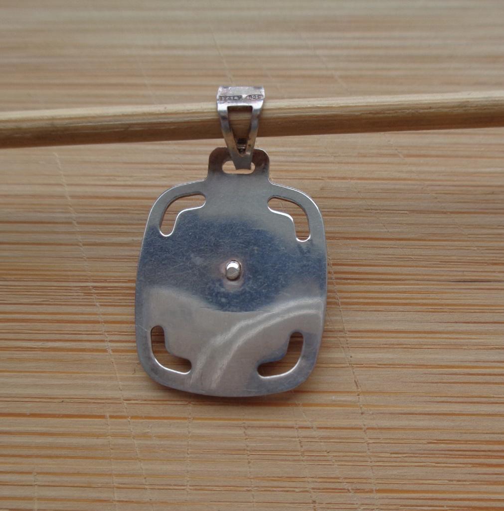 zilveren sterrenbeeld hanger leeuw [286], Verzenden, Zo goed als nieuw, Kruis of Symbool, Zilver