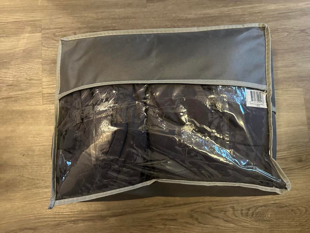 Nevali verzwaringsdeken 7kg 140x200, Ophalen of Verzenden, Zo goed als nieuw, Zwart