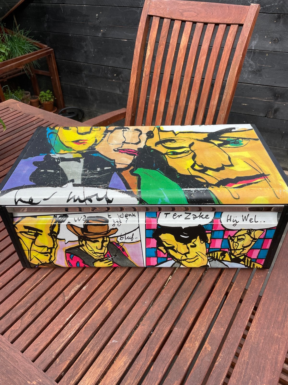Herman brood brood trommel, Ophalen, Gebruikt, Metaal, 5 – 50