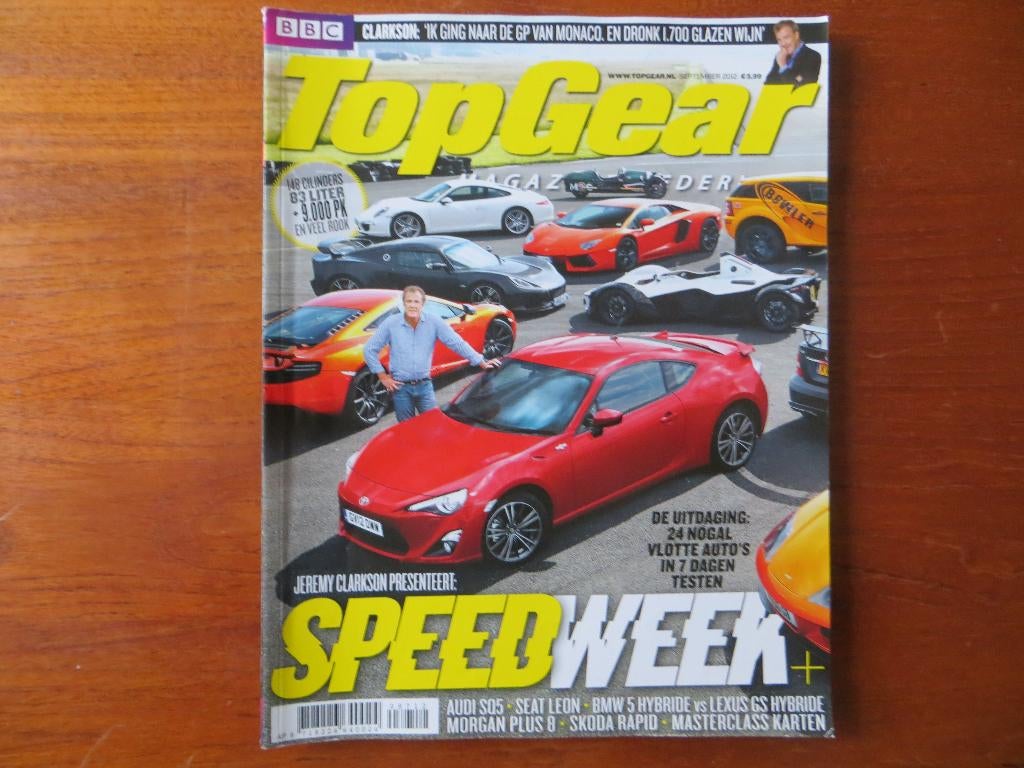 Top Gear 87 Audi SQ5, Leon, BMW 5, Skoda Rapid, Morgan Plus8, Boeken, Ophalen of Verzenden, Zo goed als nieuw, Audi