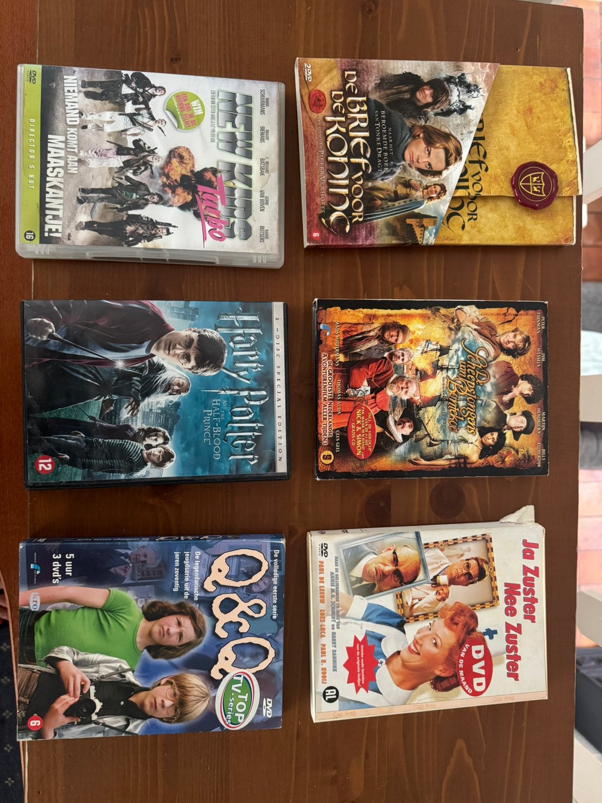 6 DVD kinderfilms, Alle leeftijden, Ophalen of Verzenden, Zo goed als nieuw