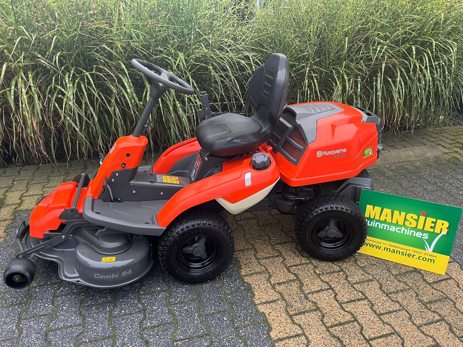 Husqvarna Rider 214TC Demo! Slechts 89 uur!, Info@mansier.com, Elektrische starter, 90 tot 120 cm, Ophalen
