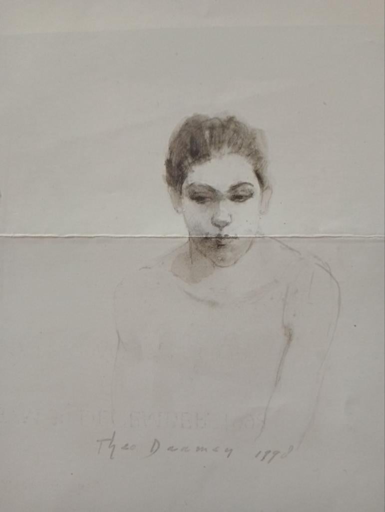 Theo Daamen affiche Galerie Petit 1998, Ophalen of Verzenden, A1 t/m A3