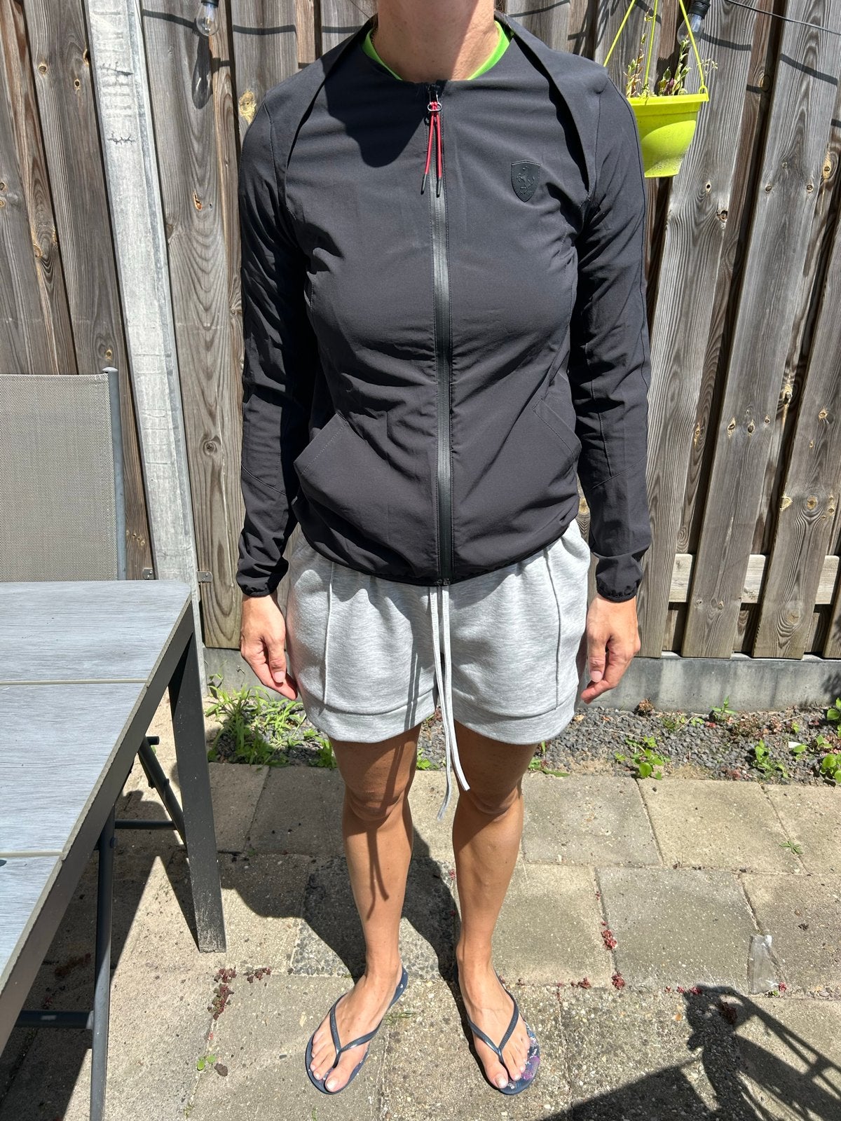 Puma Ferrari Softshell Jas Zwart Maat M, Ophalen of Verzenden, Zo goed als nieuw, Maat 38/40 (M), Zwart