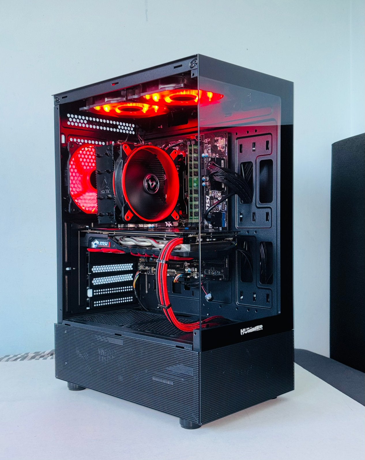 Budget Gaming PC (I5; RX480), Ophalen of Verzenden, Zo goed als nieuw, Gaming, HDD