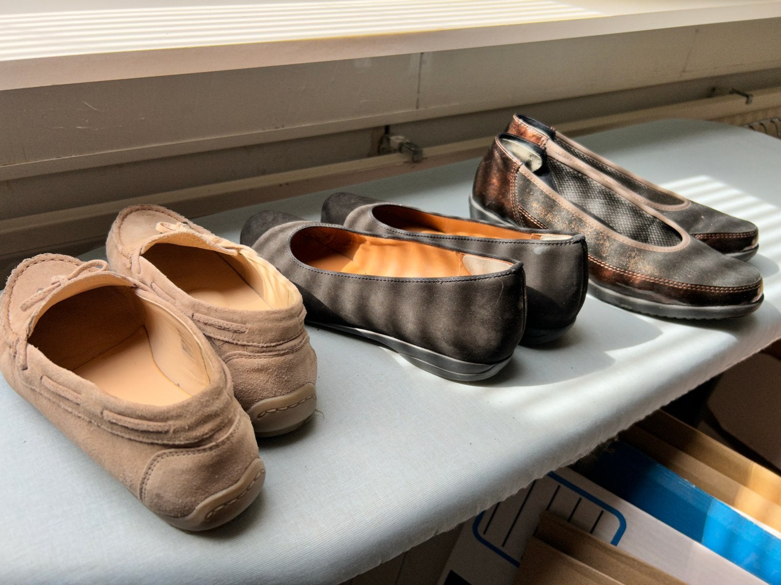 Ara schoenen ballerina's instappers maat 38 - 5 bruin beige, Kleding | Dames, Bruin, Zo goed als nieuw, Ballerina's, Ophalen of Verzenden