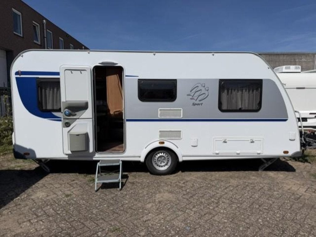Knaus Sport 500 EU 2018 Mover/fietsenrek/DWT tent, Fietsenrek, Rondzit, Bedrijf, Knaus