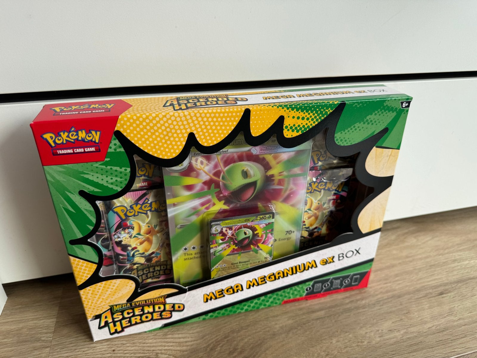 Pokémon Mega Meganium EX Box - Ascended Heroes, Ophalen of Verzenden, Nieuw, Boosterbox