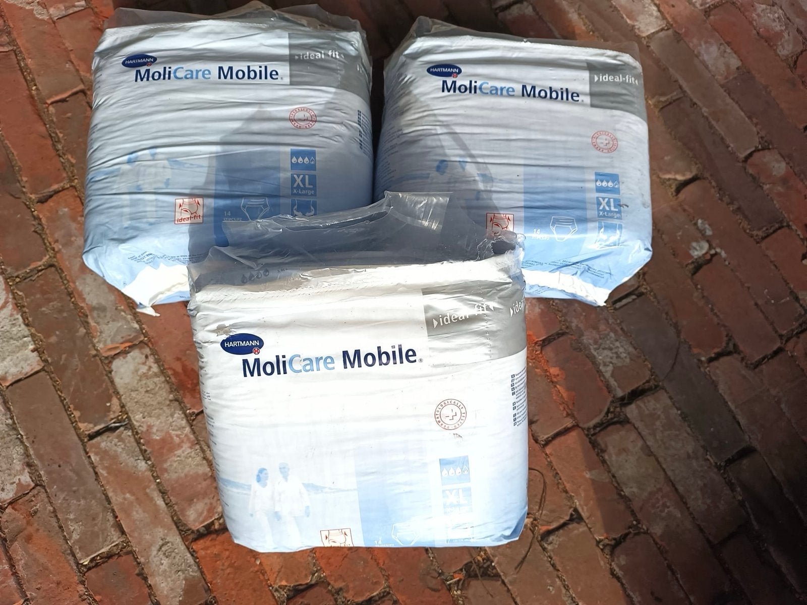 MoliCare mobile maat xl 3 pakken van 14 stuks, Diversen, Verpleegmiddelen, Ophalen of Verzenden, Nieuw