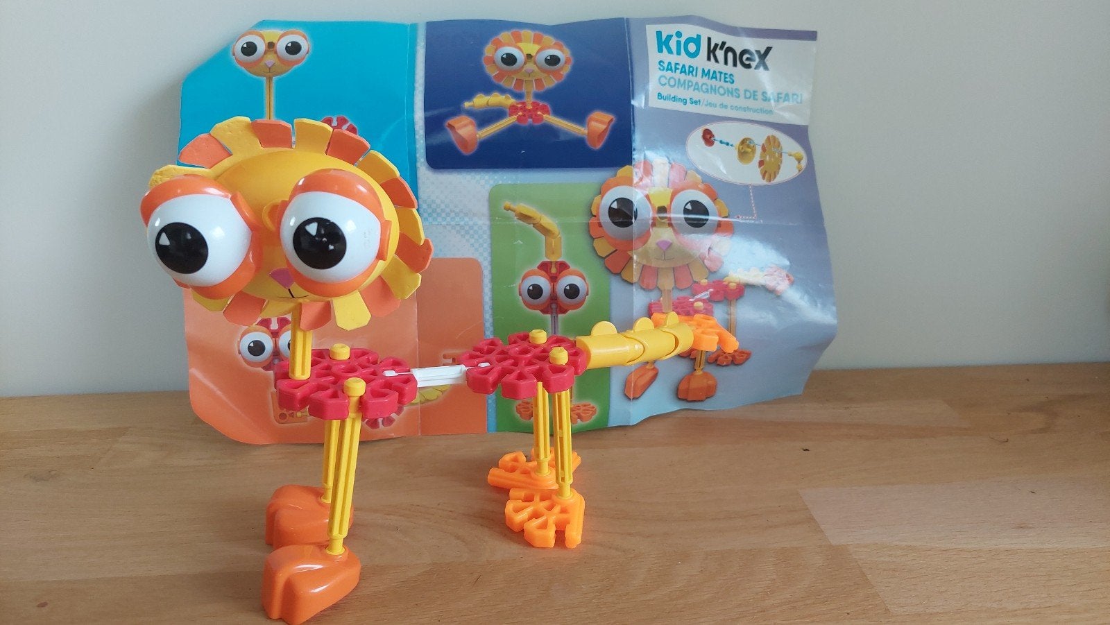 Kid K'nex Safari Mates Bouwset - Leeuw, Ophalen of Verzenden, Zo goed als nieuw, K'nex
