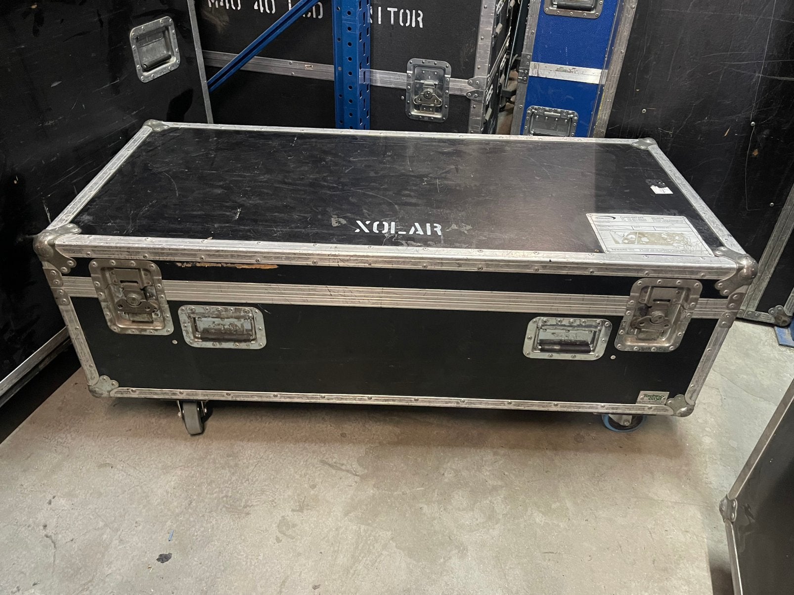TECHNOCASE FLIGHTCASE Sunstrip , Ledbar / Pixelbar TOP, Ophalen, Gebruikt, Overige instrumenten, Flightcase