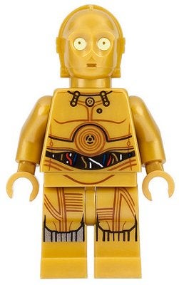 Lego Star Wars Minifiguur C-3PO (sw0700), Gebruikt, Star Wars, Lego, Ophalen of Verzenden