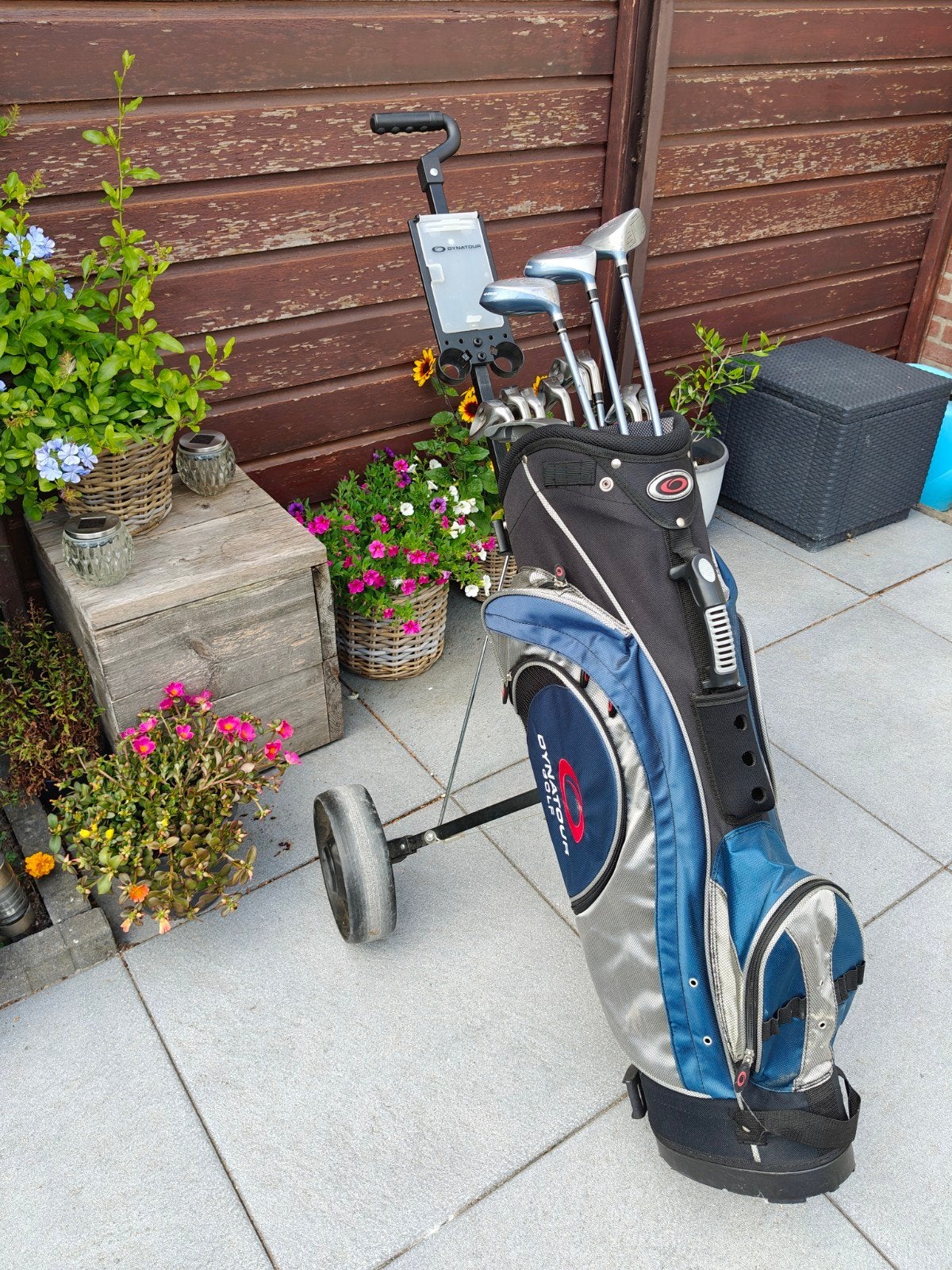 Mooie golfset rechtshandig, Sport en Fitness, Ophalen, Gebruikt, Set