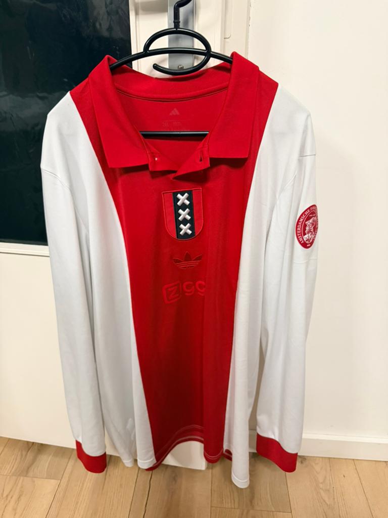 Ajax 150 jarig jubileum shirt XXL #14, Groter dan maat XL, Ophalen of Verzenden, Zo goed als nieuw, Shirt