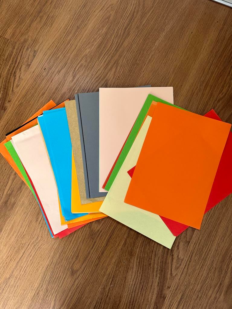 Gekleurd papier, Diversen, Ophalen of Verzenden, Nieuw